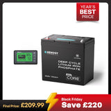 DuoHeat Tech - Core Mini 12V 100Ah Lithium Iron Phosphate Battery