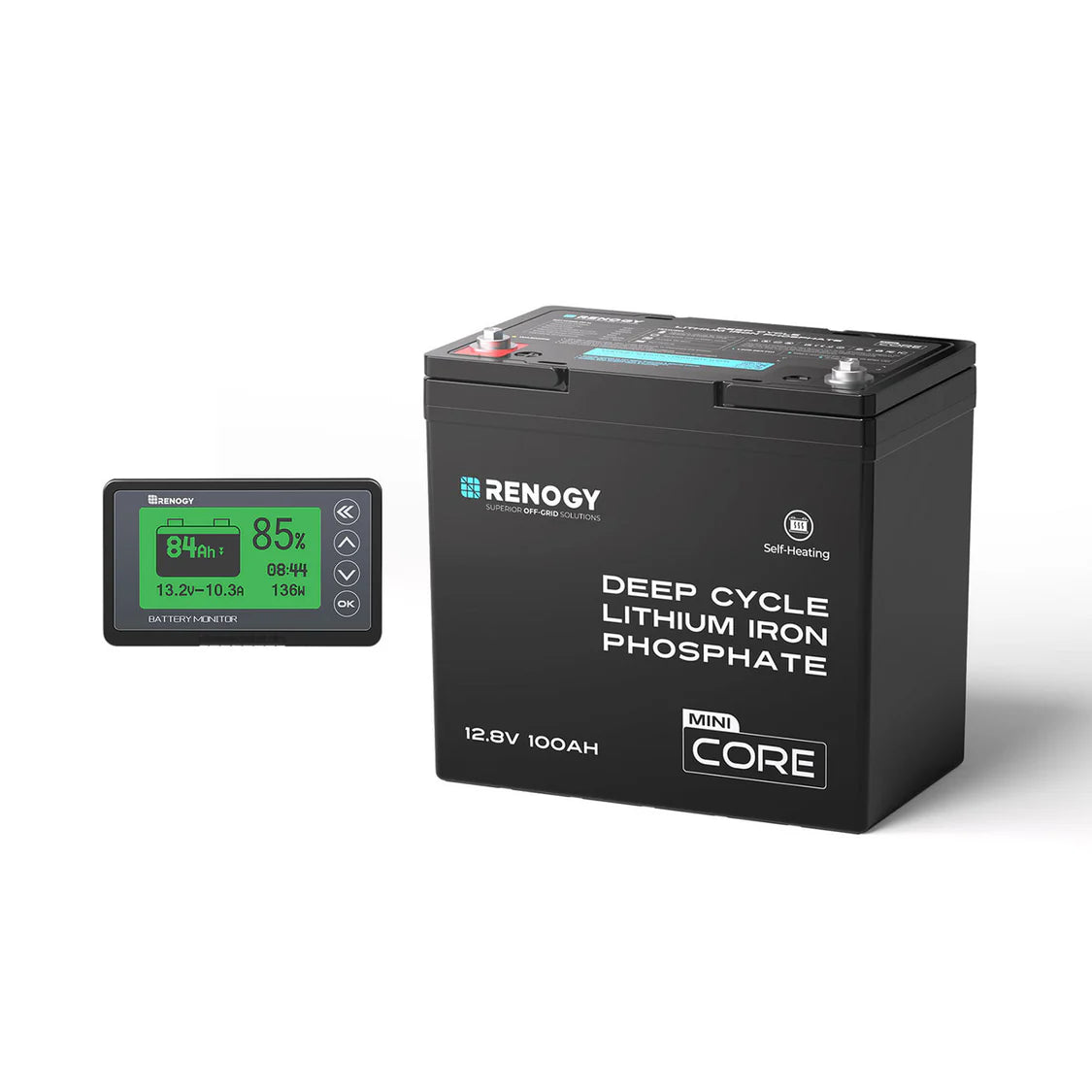 DuoHeat Tech Core Mini 12V 100Ah Lithium Iron Phosphate Battery