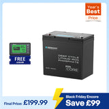 Core Mini- 12.8V 100Ah Lithium Iron Phosphate Battery