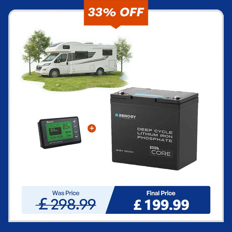 Core Mini- 12.8V 100Ah Lithium Iron Phosphate Battery