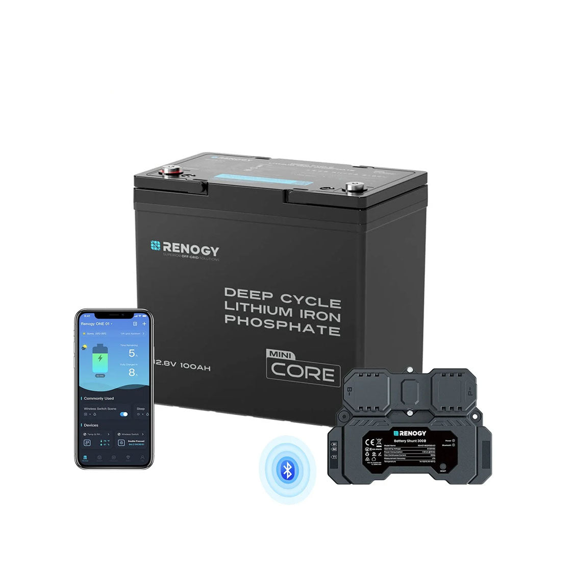 Core Mini- 12.8V 100Ah Lithium Iron Phosphate Battery