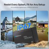 Core - 12V 100Ah Trolling Motor Group 24 LiFePO4 Battery w/ Bluetooth