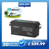 Core - 12V 200Ah Lithium Iron Phosphate Battery w/ Bluetooth