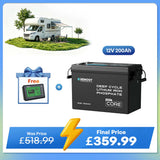 Core Mini - 12.8V 200Ah LiFePO4 Battery w/ Low-Temperature Protection