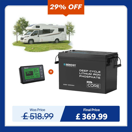 Core Mini - 12.8V 200Ah LiFePO4 Battery w/ Low-Temperature Protection