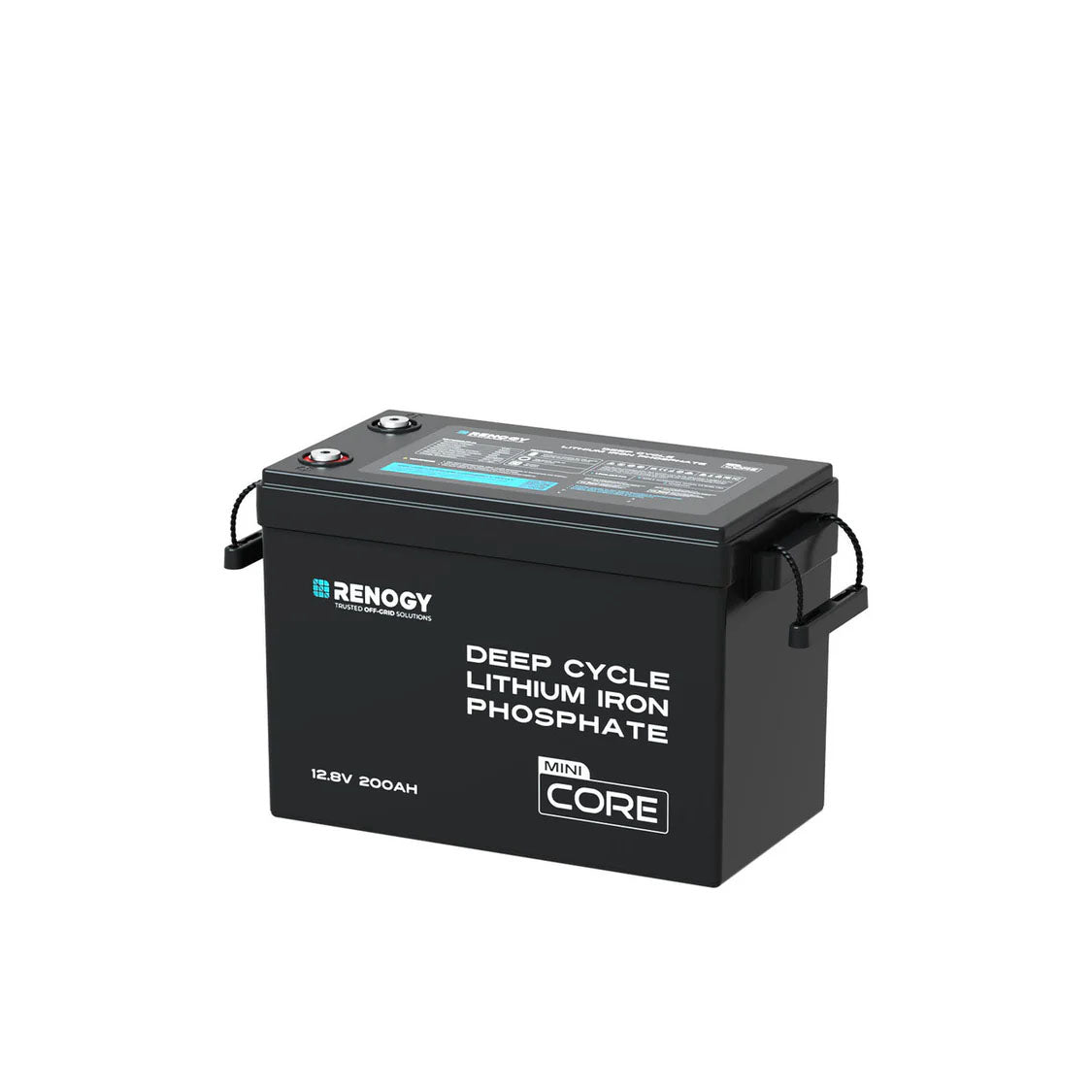 Renogy Core Mini 12V 200Ah ¨C Compact Lifepo4 For Rvs, Fcc Certified With 5-Year Warranty