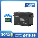 Core Mini - 12.8V 300Ah Lithium Iron Phosphate Battery with 500A Monitor