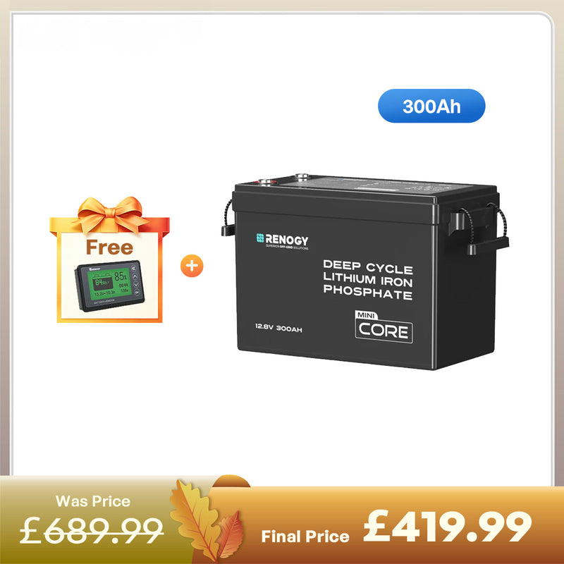 Core Mini - 12.8V 300Ah Lithium Iron Phosphate Battery