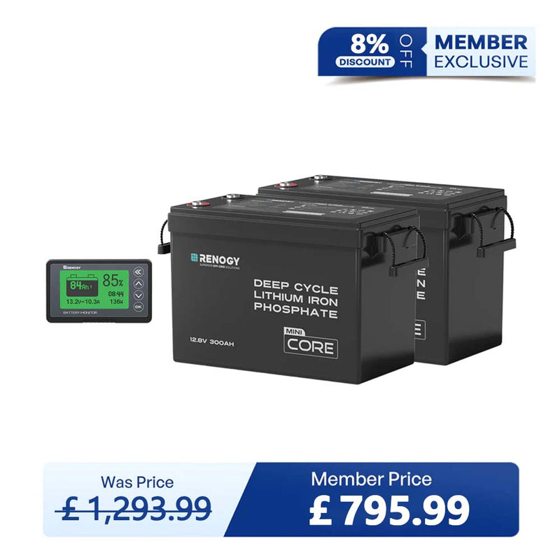 Core Mini - 12.8V Lithium Iron Phosphate Battery 300Ah / 200Ah / 100Ah