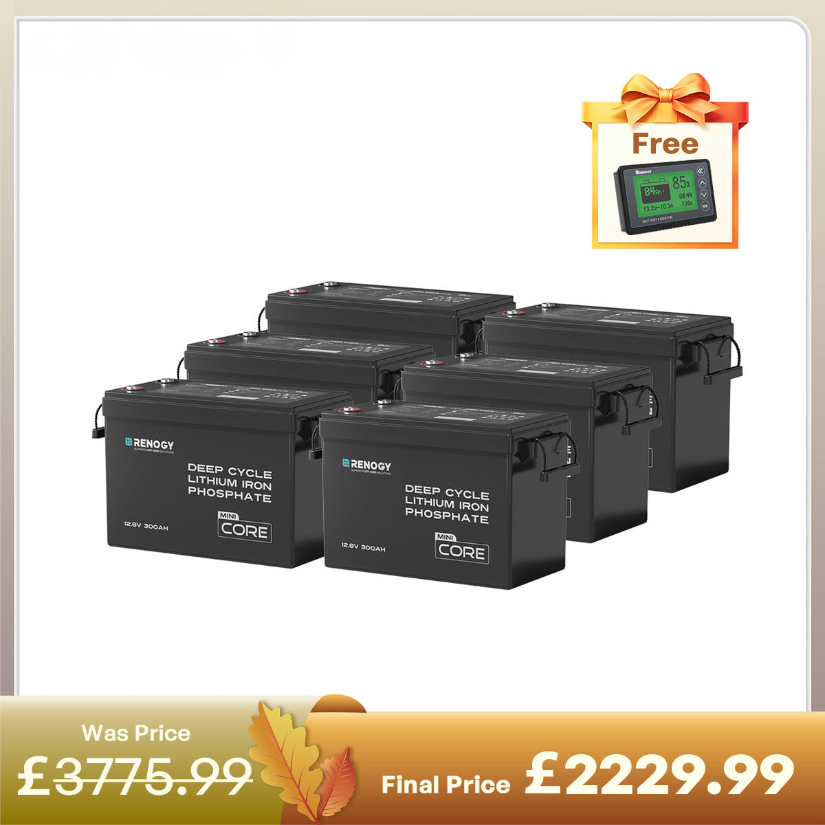 Core Mini - 12.8V 300Ah Lithium Iron Phosphate Battery