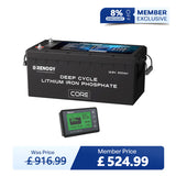 Core - 12V 300Ah Core Series Deep Cycle Lithium Iron Phosphate Battery w/Self-Heating
