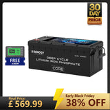 Core - 12V 300Ah Core Series Deep Cycle Lithium Iron Phosphate Battery w/Self-Heating