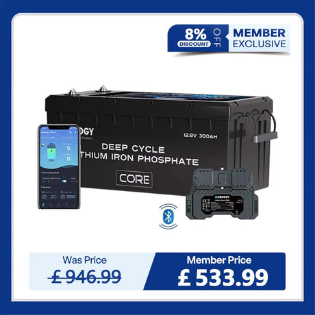Core - 12V 300Ah Core Series Deep Cycle Lithium Iron Phosphate Battery w/Self-Heating