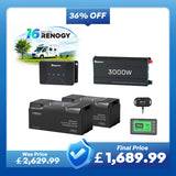 5.12Kwh Caravan Power System | 3000W inverter, 50A Battery Charger