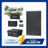 5.12kWh Power System | 200Ah LiFePO4 Batteries, 3000W Inverter