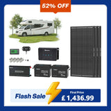 5.12kWh Power Kit | 200Ah LiFePO4 Batteries, 3000W Inverter