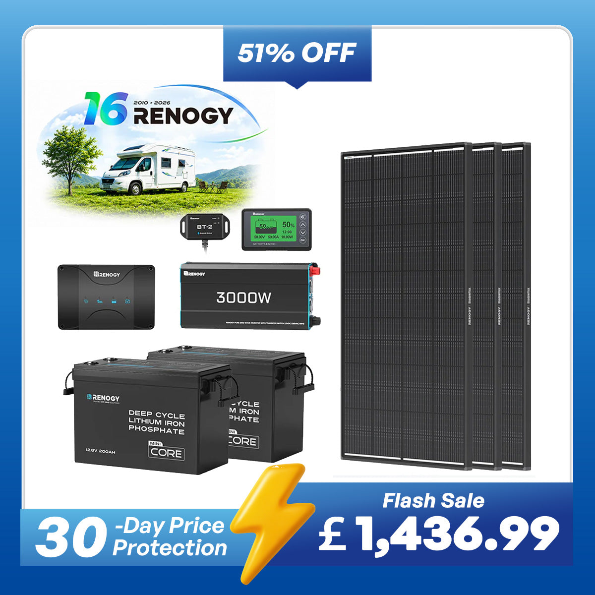 PHOENIX 500 Portable Power Station | Renogy UK