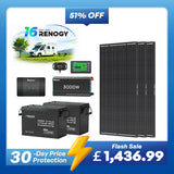 5.12kWh Power System | 200Ah LiFePO4 Batteries, 3000W Inverter
