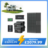 10.24kWh Off-Grid Power Kit | 3000W Inverter, 60A MPPT