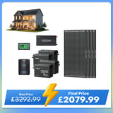 10.24kWh Off-Grid Power Kit | 3000W Inverter, 60A MPPT