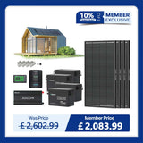 10.24kWh Off-Grid Power Kit | 3000W Inverter, 60A MPPT