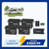 10.24kWh Off-Grid Power Kit | 3000W Inverter, 60A MPPT