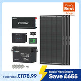 3.84kWh Motorhome Power Kit