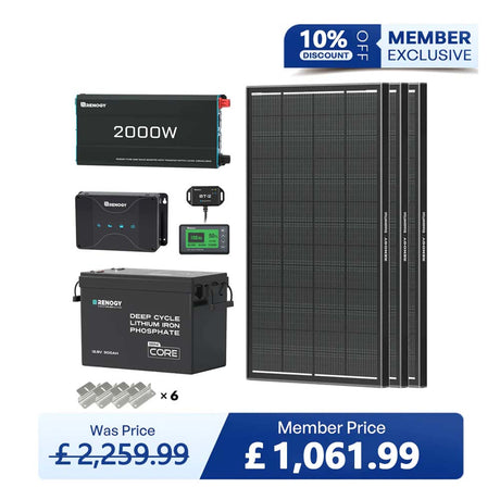 3.84kWh Motorhome Power Kit