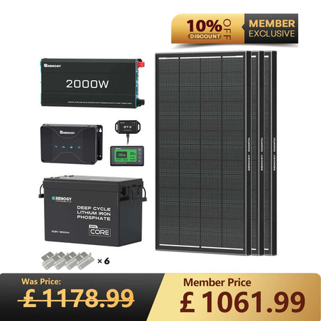 3.84kWh Motorhome Power Kit