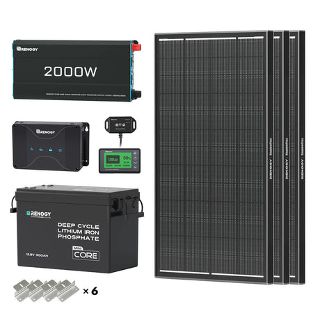 3.84kWh Motorhome Power Kit