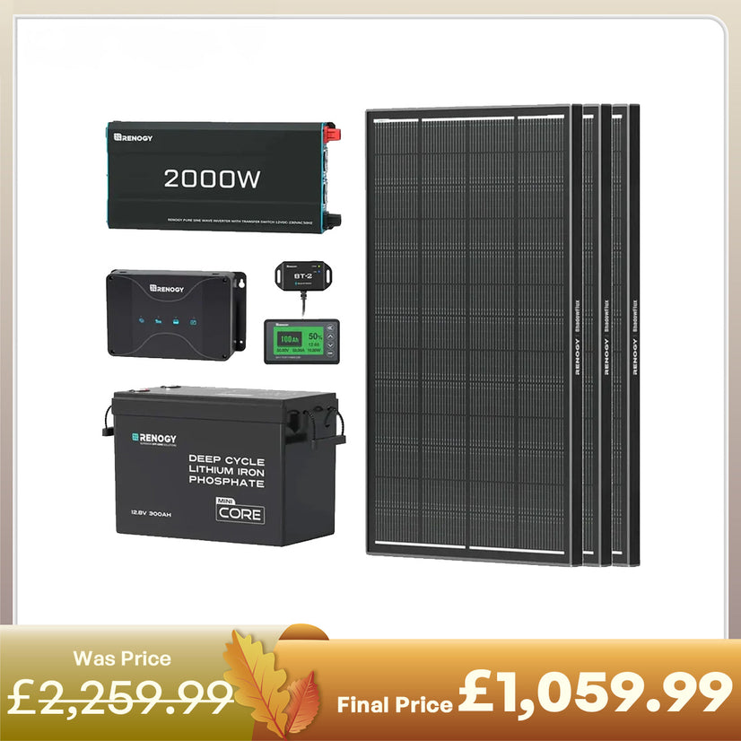 3.84kWh Motorhome Power Kit