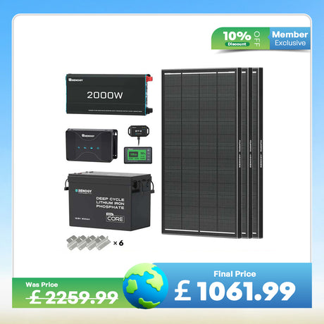 3.84kWh Motorhome Power Kit