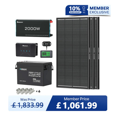 3.84kWh Motorhome Power Kit