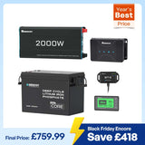 3.84kWh Motorhome Power Kit