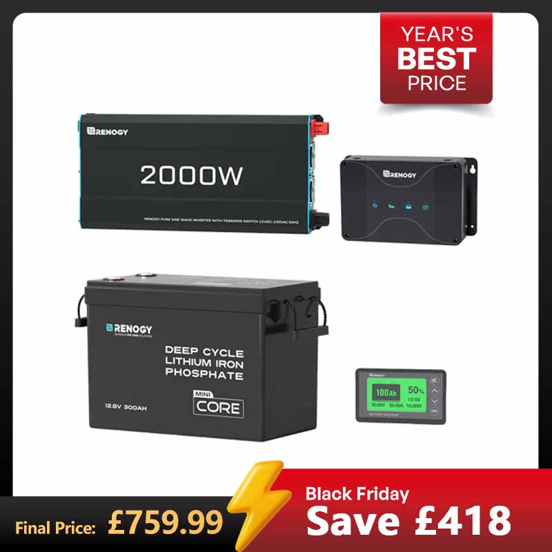 3.84kWh Motorhome Power Kit