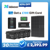 15.36kWh Off-Grid Power Kit | 3000W Inverter, 60A MPPT