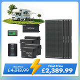 15.36kWh Off-Grid Power Kit | 3000W Inverter, 300Ah Batteies