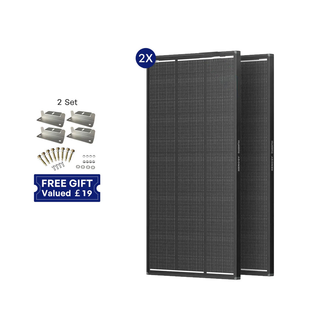ShadowFlux 12V 200W Anti-Shading Solar Panel