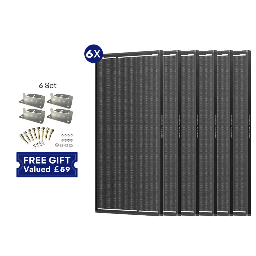 ShadowFlux 12V 200W Anti-Shading Solar Panel