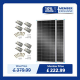 200W 16BB N-Type High Efficiency Monocrystalline Solar Panel