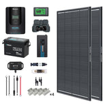 2Kwh 400W 12V Solar Panel System w/Solar Panel, Battery, Inverter and Charge Controller