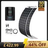 400W 12V Flexible Solar Marine Kit w/ Rover Li 40 Amp MPPT Solar Charge Controller