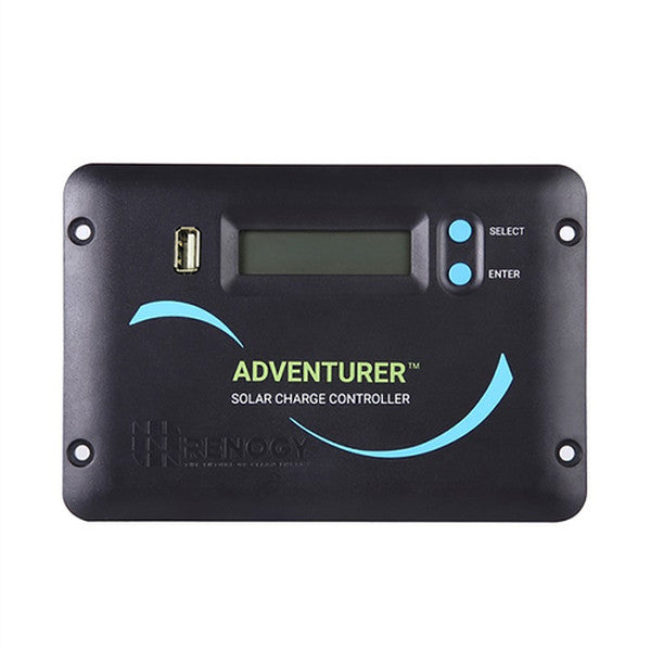 Adventurer Li PWM Flush Mount Charge Controller w LCD