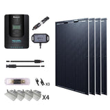 400W 12V/24V Monocrystalline Solar Premium Kit w/Rover 40A Charger Controller