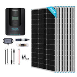 800W 12V/24V Monocrystalline Solar Premium Kit w/Rover 60A Charger Controller