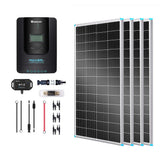 800W 12V/24V Monocrystalline Solar Premium Kit w/Rover 60A Charger Controller