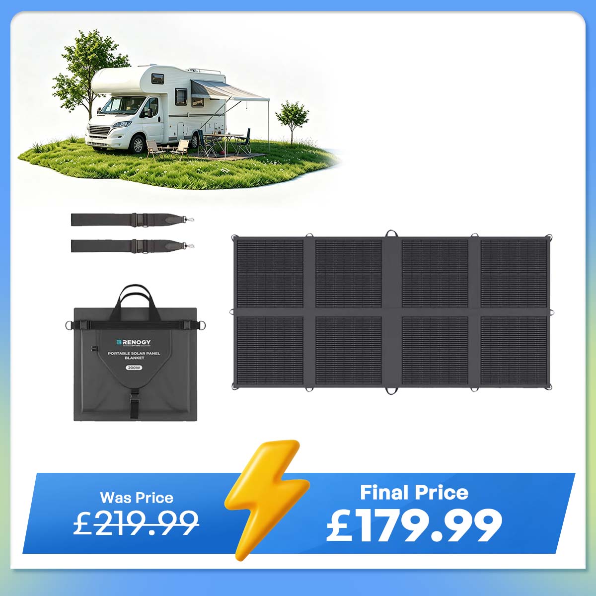 200W/400W Solar Panel Blanket