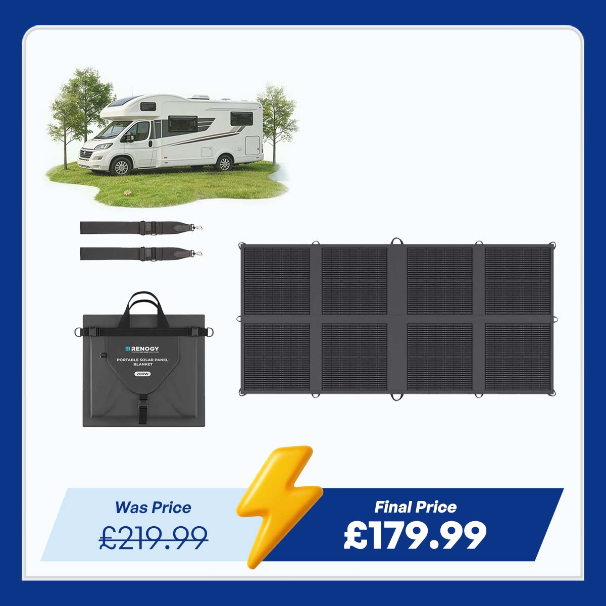 200W/400W Solar Panel Blanket