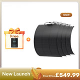 Flex ShadowFlux 100/200W Anti-Shading N-Type Flexible Solar Panel