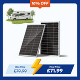100W N-Type Bifacial Solar Panel